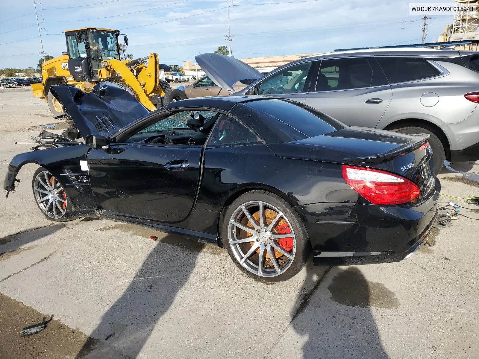 2013 Mercedes-Benz Sl 65 Amg VIN: WDDJK7KA9DF015943 Lot: 45952374