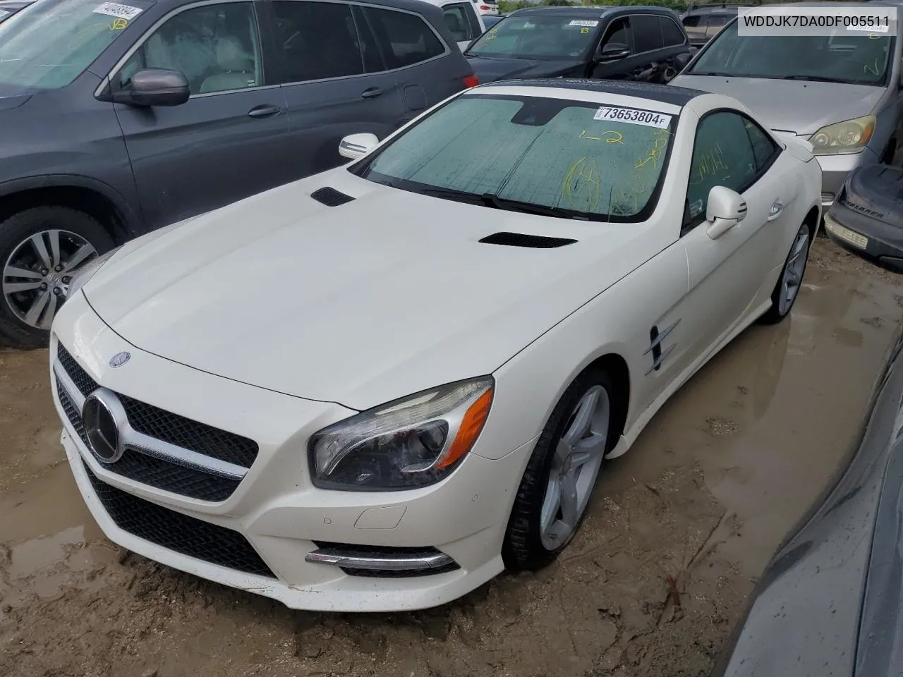 2013 Mercedes-Benz Sl 550 VIN: WDDJK7DA0DF005511 Lot: 73653804