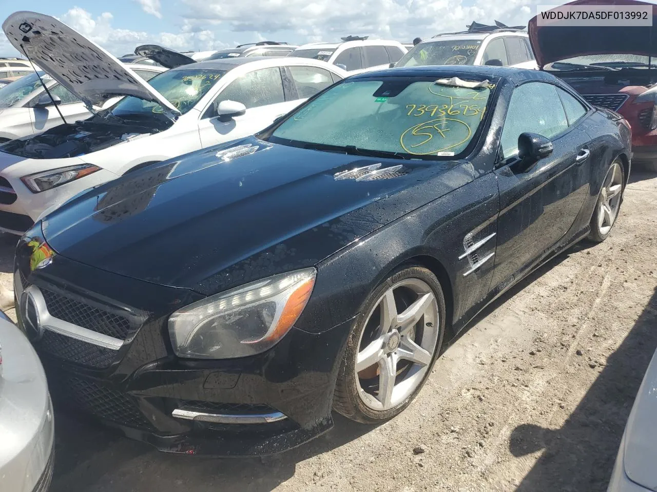 2013 Mercedes-Benz Sl 550 VIN: WDDJK7DA5DF013992 Lot: 73936754