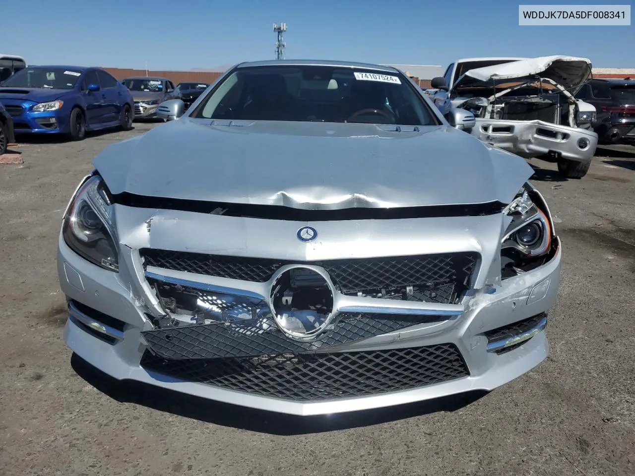 2013 Mercedes-Benz Sl 550 VIN: WDDJK7DA5DF008341 Lot: 74107524