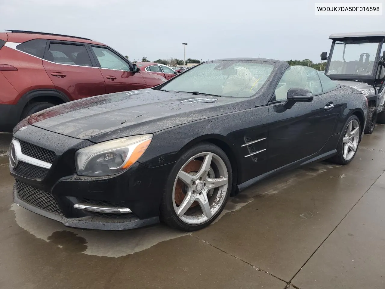 2013 Mercedes-Benz Sl 550 VIN: WDDJK7DA5DF016598 Lot: 74434524