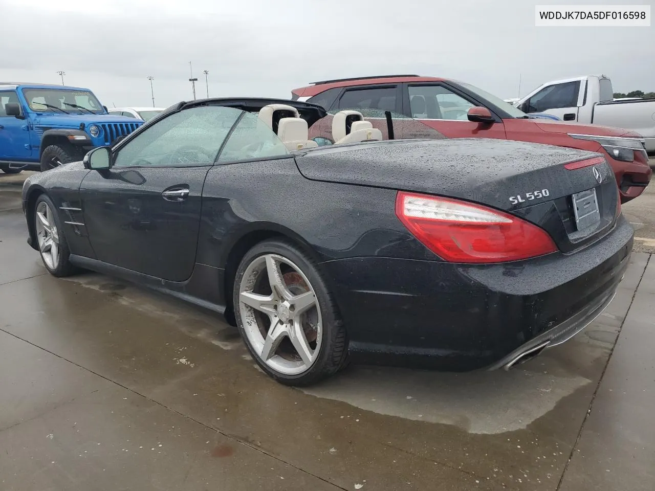 2013 Mercedes-Benz Sl 550 VIN: WDDJK7DA5DF016598 Lot: 74434524