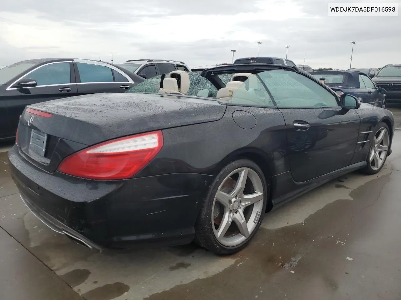 2013 Mercedes-Benz Sl 550 VIN: WDDJK7DA5DF016598 Lot: 74434524