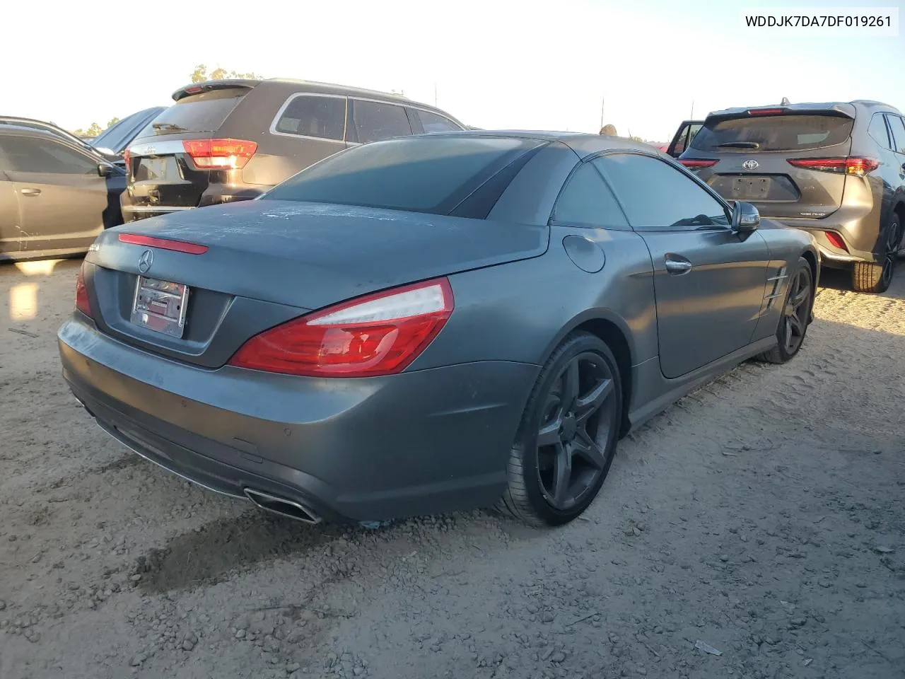 2013 Mercedes-Benz Sl 550 VIN: WDDJK7DA7DF019261 Lot: 74791094