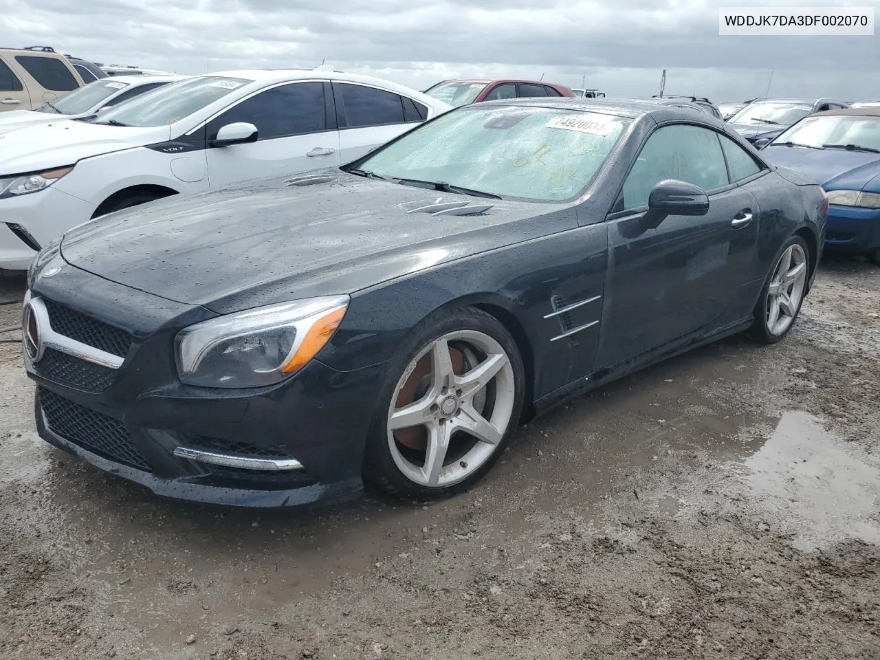 2013 Mercedes-Benz Sl 550 VIN: WDDJK7DA3DF002070 Lot: 74920034