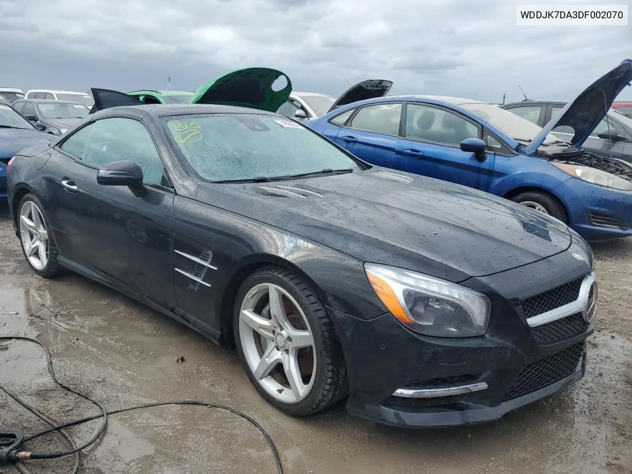 2013 Mercedes-Benz Sl 550 VIN: WDDJK7DA3DF002070 Lot: 74920034