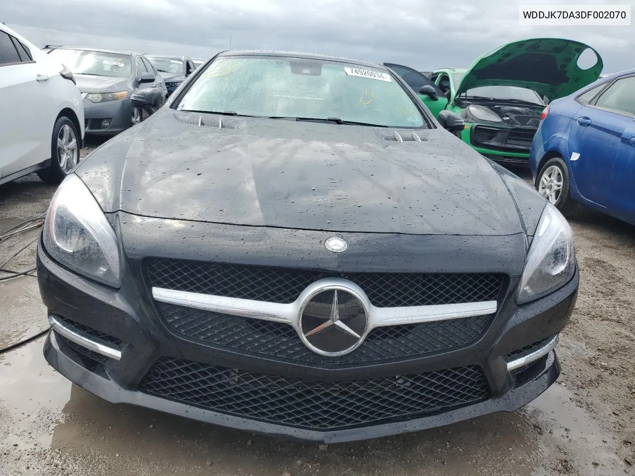 2013 Mercedes-Benz Sl 550 VIN: WDDJK7DA3DF002070 Lot: 74920034