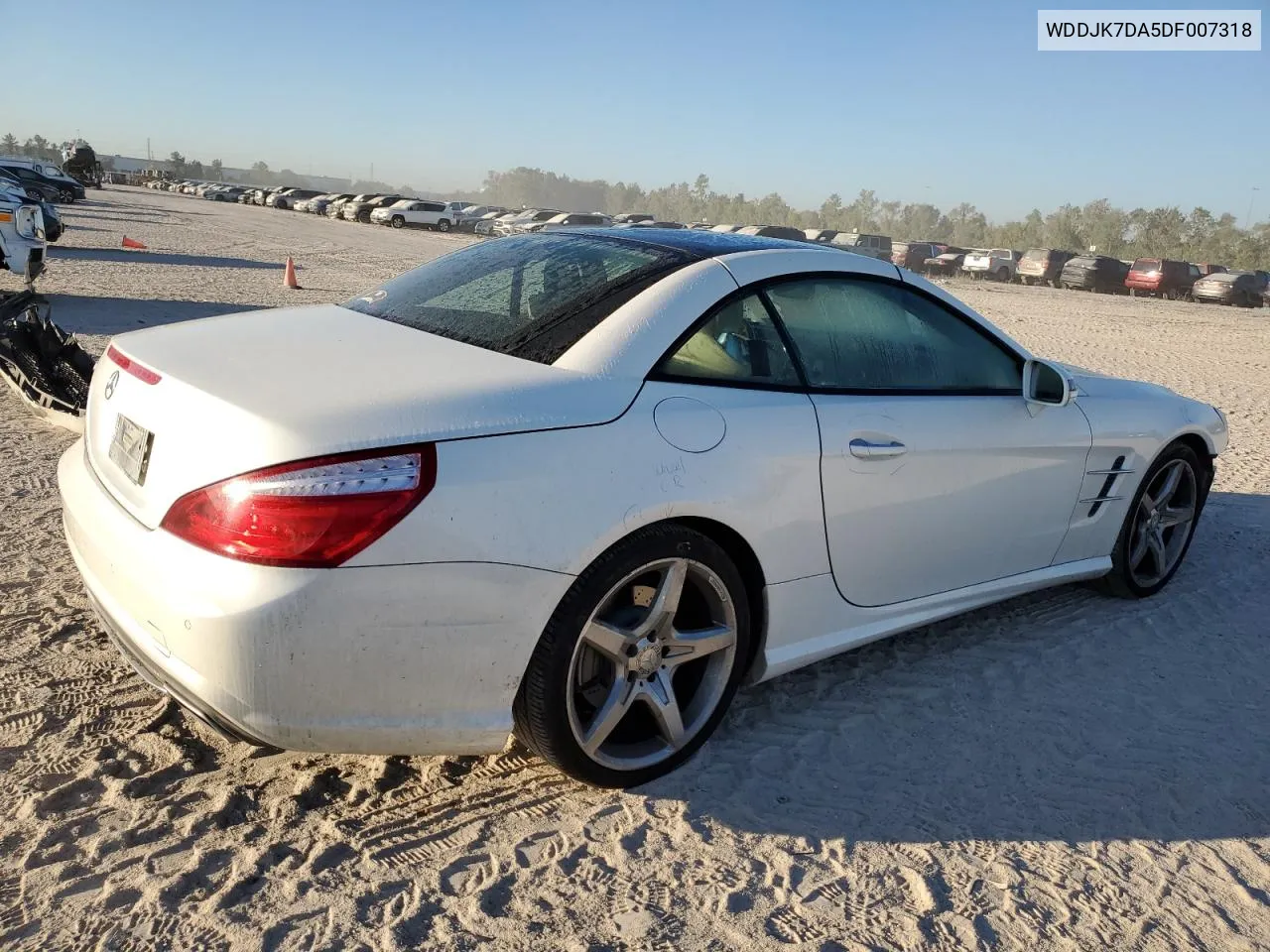 2013 Mercedes-Benz Sl 550 VIN: WDDJK7DA5DF007318 Lot: 77696984