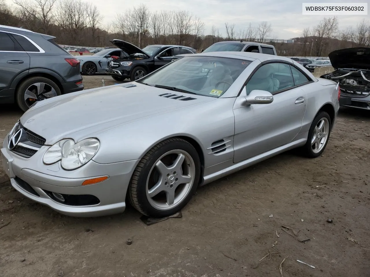 2013 Mercedes-Benz Sl 500R VIN: WDBSK75F53F060302 Lot: 78324664