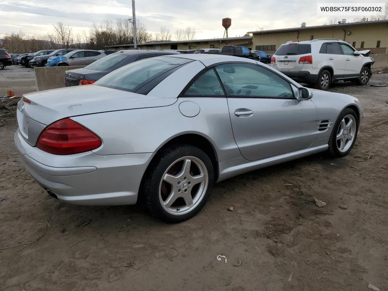 2013 Mercedes-Benz Sl 500R VIN: WDBSK75F53F060302 Lot: 78324664