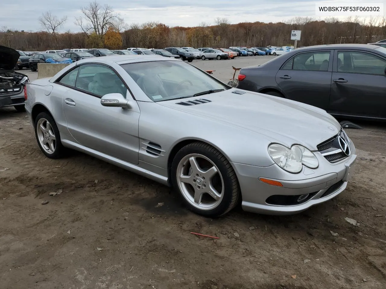 2013 Mercedes-Benz Sl 500R VIN: WDBSK75F53F060302 Lot: 78324664