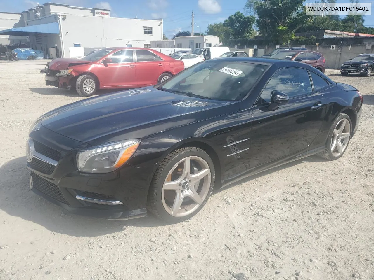 2013 Mercedes-Benz Sl 550 VIN: WDDJK7DA1DF015402 Lot: 79745304