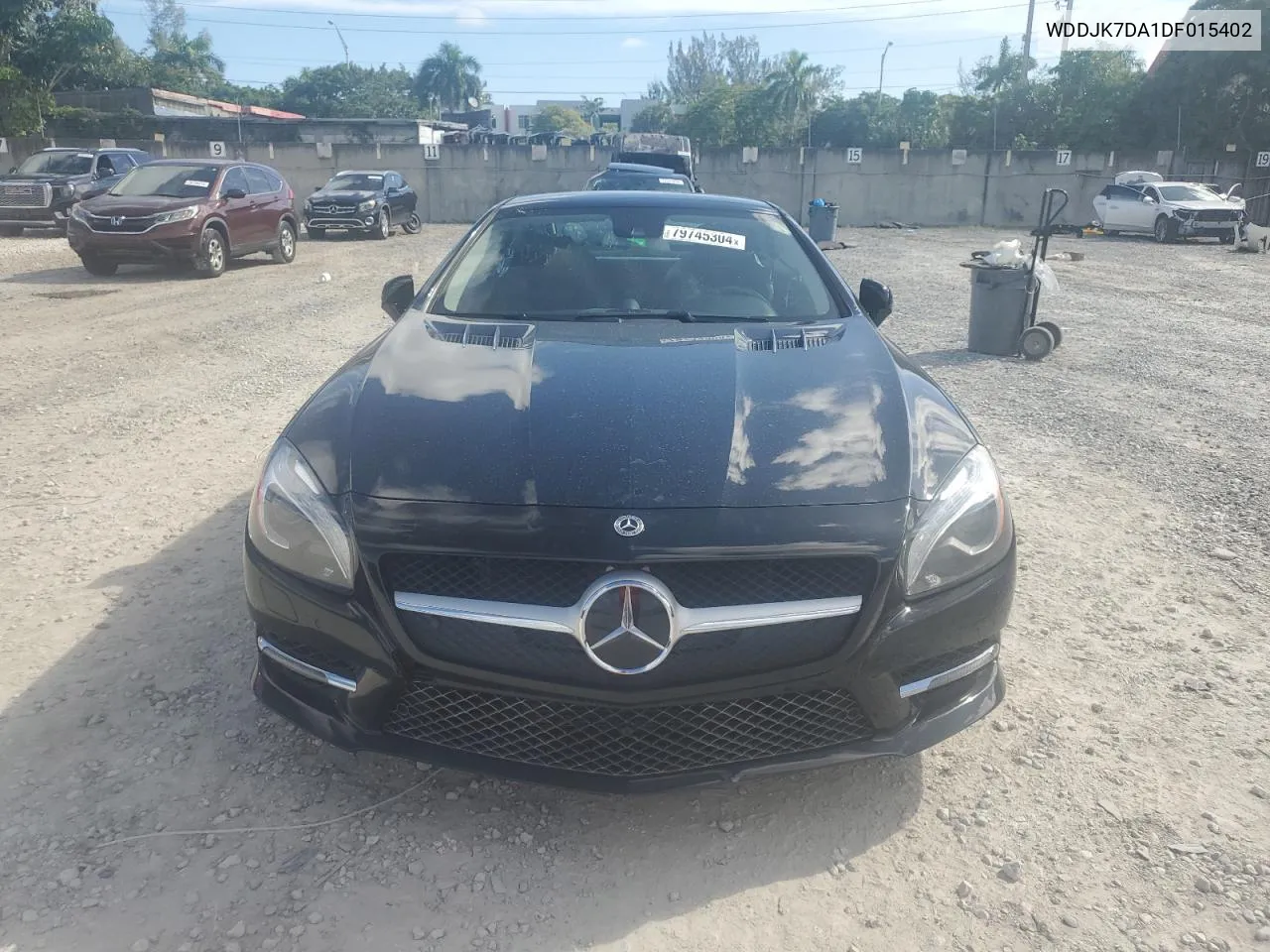 2013 Mercedes-Benz Sl 550 VIN: WDDJK7DA1DF015402 Lot: 79745304