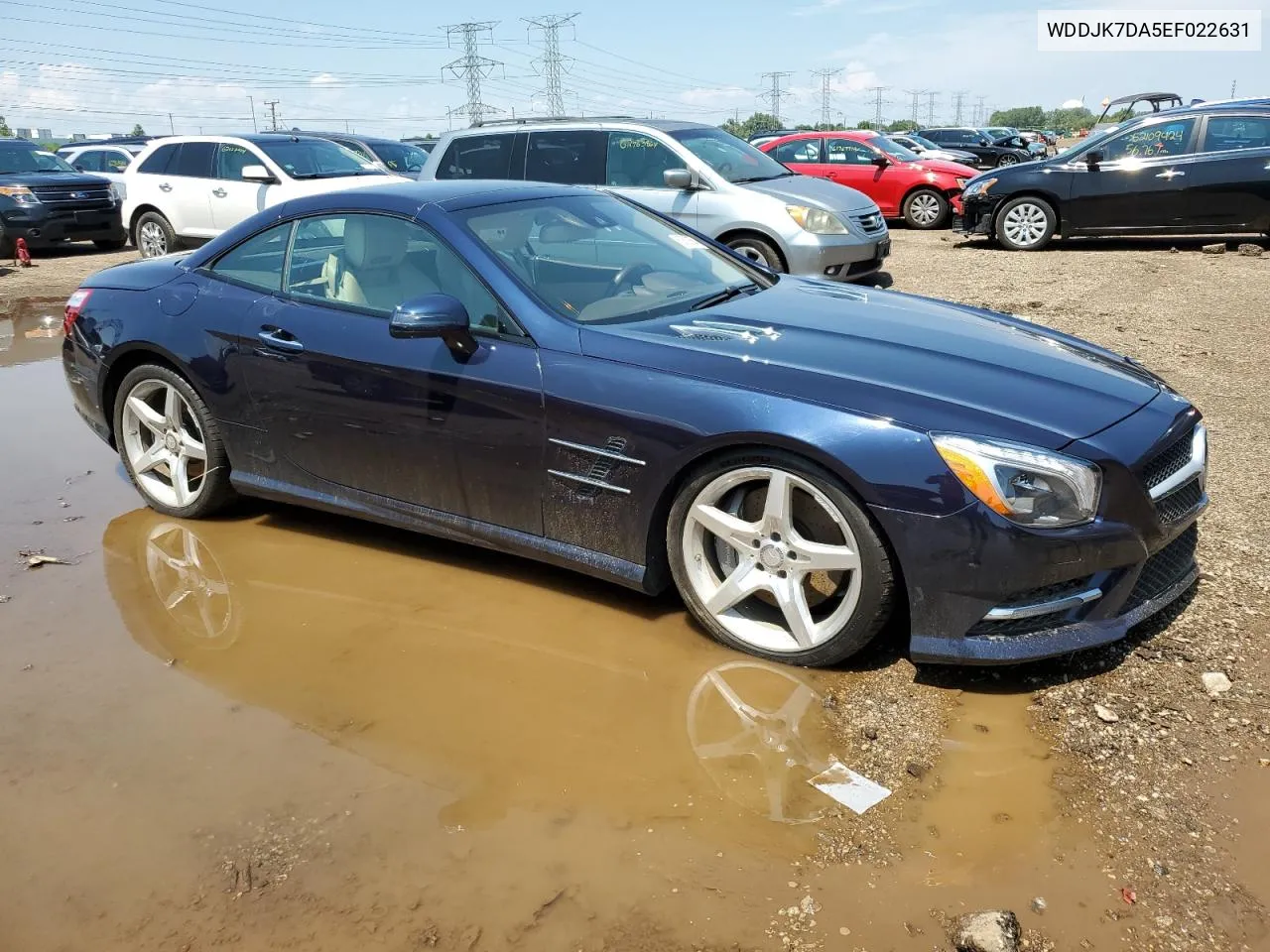 2014 Mercedes-Benz Sl 550 VIN: WDDJK7DA5EF022631 Lot: 62602684