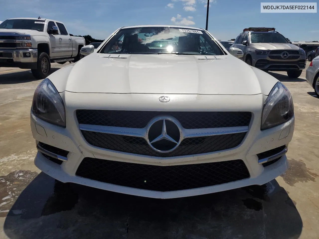 2014 Mercedes-Benz Sl 550 VIN: WDDJK7DA5EF022144 Lot: 73761884