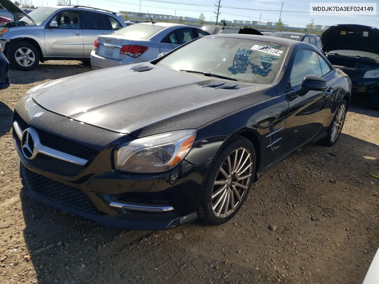 2014 Mercedes-Benz Sl 550 VIN: WDDJK7DA3EF024149 Lot: 73850134