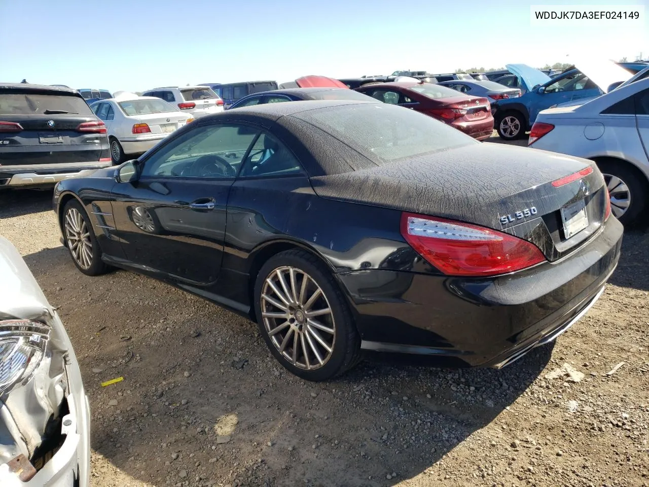 2014 Mercedes-Benz Sl 550 VIN: WDDJK7DA3EF024149 Lot: 73850134