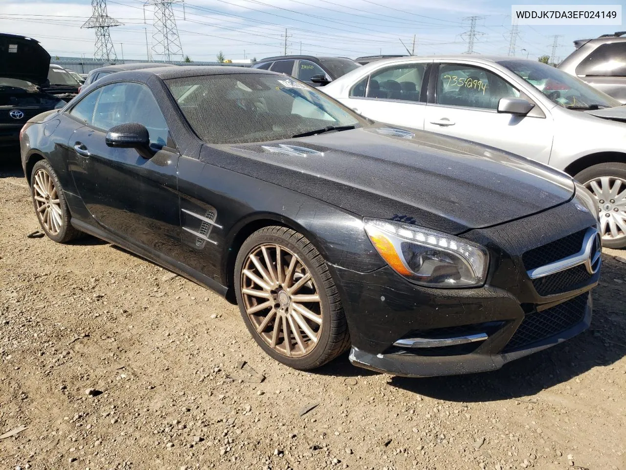 2014 Mercedes-Benz Sl 550 VIN: WDDJK7DA3EF024149 Lot: 73850134