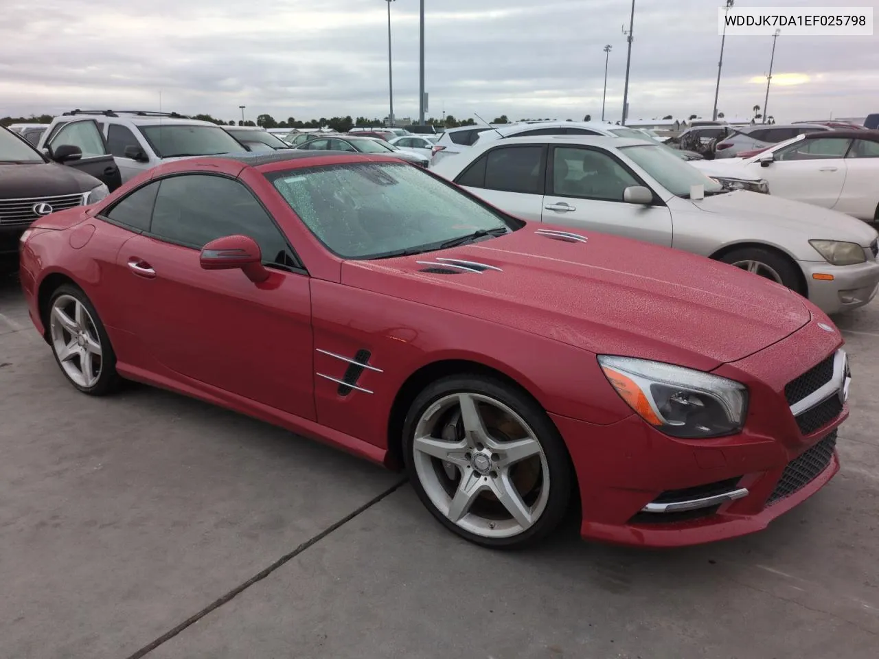 2014 Mercedes-Benz Sl 550 VIN: WDDJK7DA1EF025798 Lot: 74262444