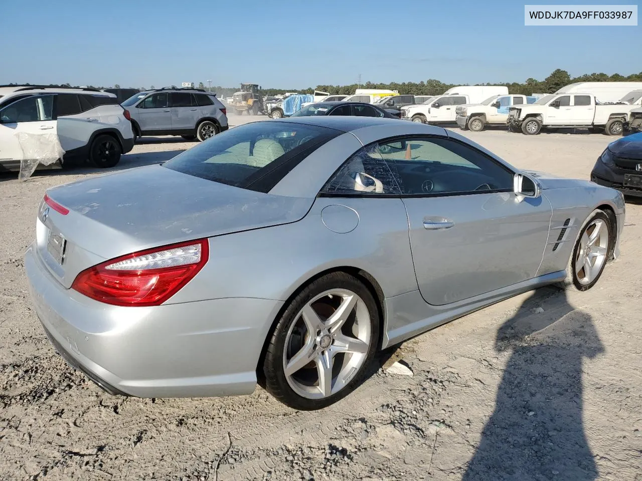 2015 Mercedes-Benz Sl 550 VIN: WDDJK7DA9FF033987 Lot: 76760644