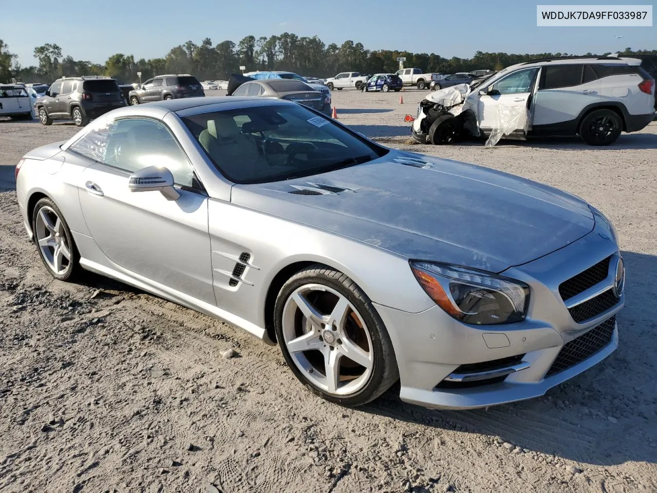 2015 Mercedes-Benz Sl 550 VIN: WDDJK7DA9FF033987 Lot: 76760644