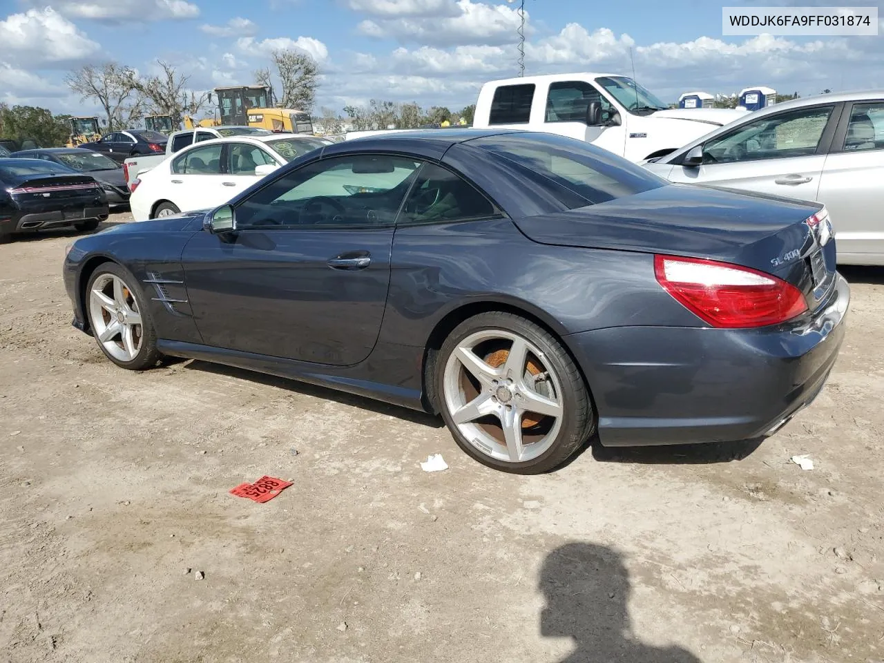 2015 Mercedes-Benz Sl 400 VIN: WDDJK6FA9FF031874 Lot: 76935194