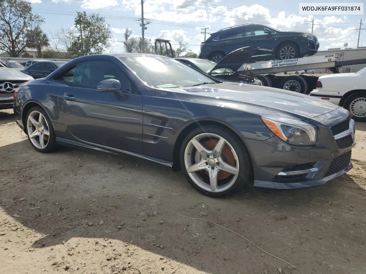 2015 Mercedes-Benz Sl 400 VIN: WDDJK6FA9FF031874 Lot: 76935194