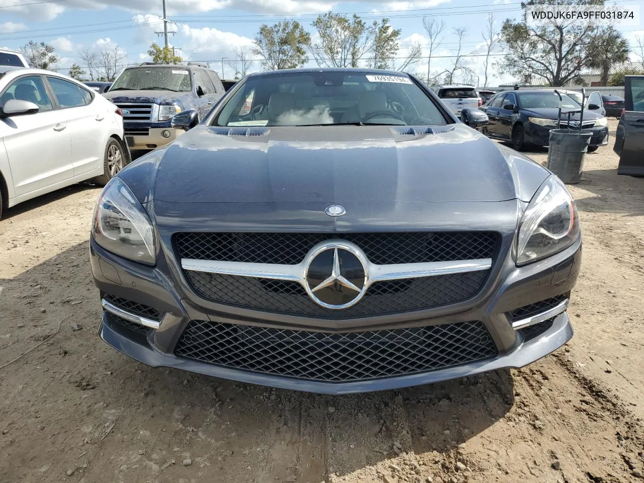 2015 Mercedes-Benz Sl 400 VIN: WDDJK6FA9FF031874 Lot: 76935194