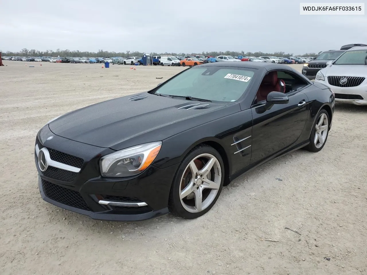 2015 Mercedes-Benz Sl 400 VIN: WDDJK6FA6FF033615 Lot: 77041074