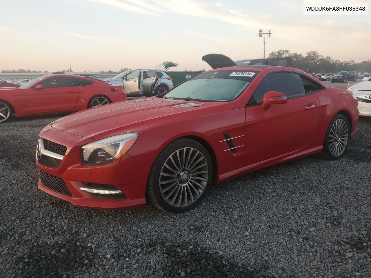 2015 Mercedes-Benz Sl 400 VIN: WDDJK6FA8FF035348 Lot: 78079834