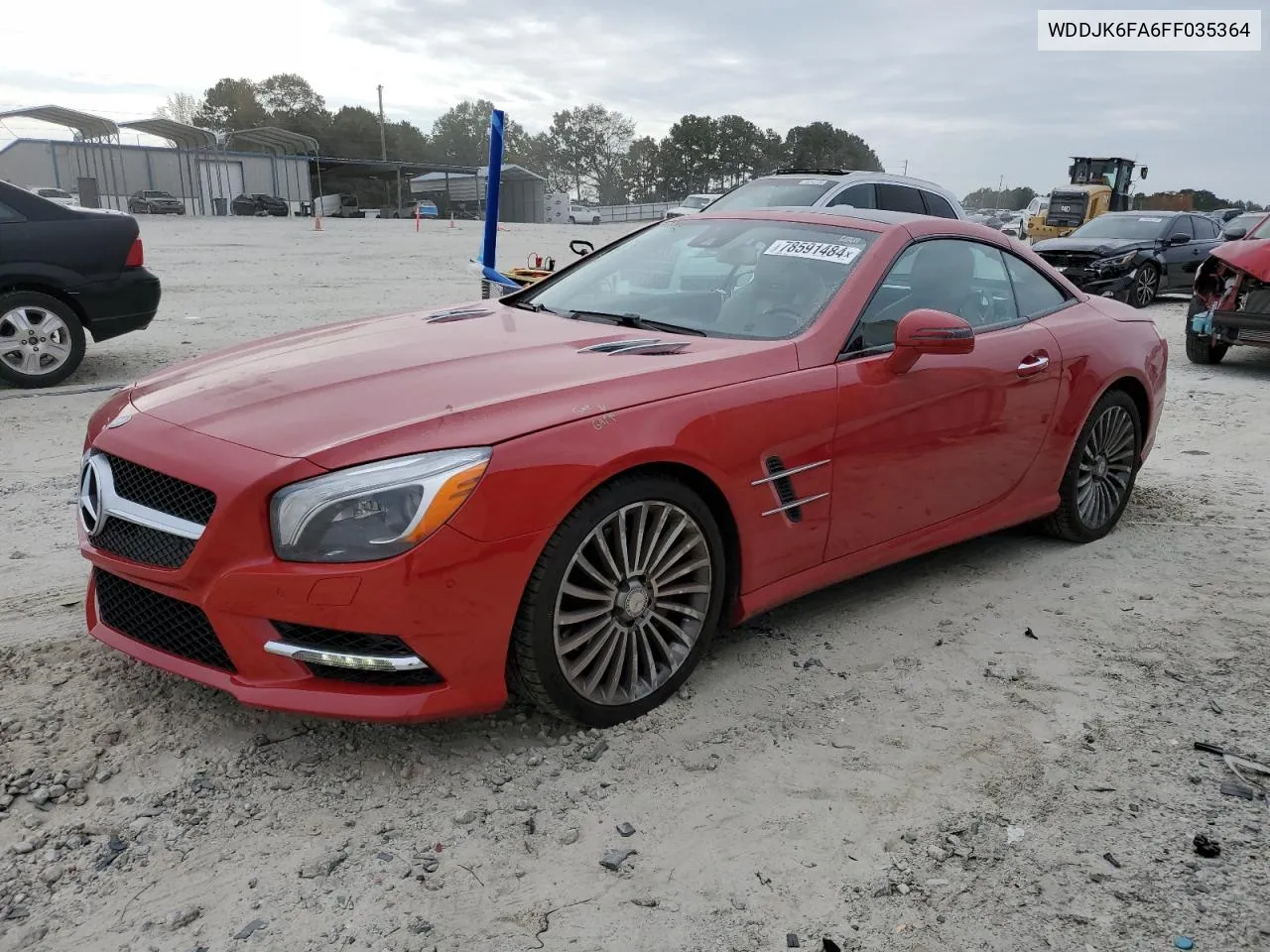 2015 Mercedes-Benz Sl 400 VIN: WDDJK6FA6FF035364 Lot: 78591484