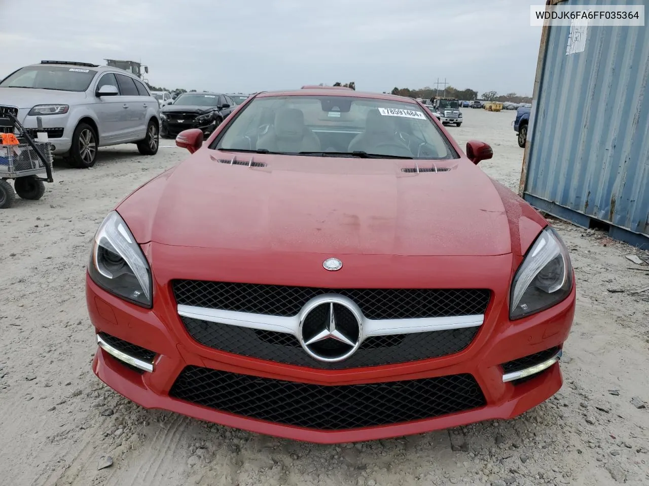 2015 Mercedes-Benz Sl 400 VIN: WDDJK6FA6FF035364 Lot: 78591484