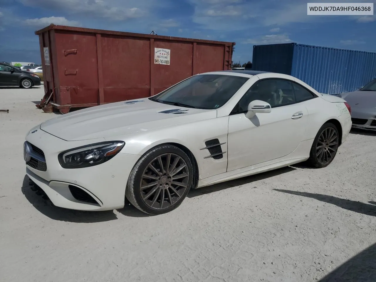 2017 Mercedes-Benz Sl 550 VIN: WDDJK7DA9HF046368 Lot: 74302694