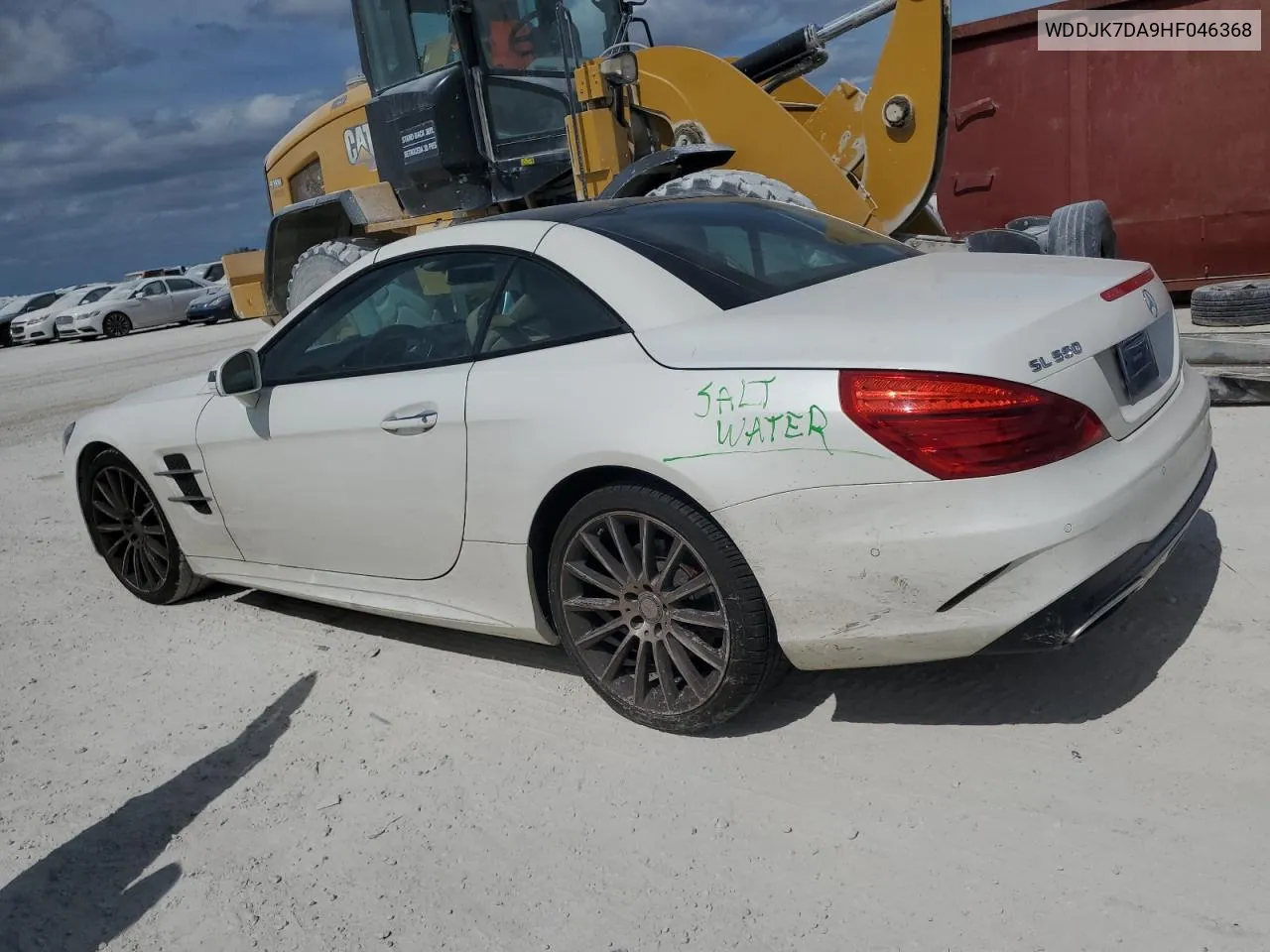 2017 Mercedes-Benz Sl 550 VIN: WDDJK7DA9HF046368 Lot: 74302694