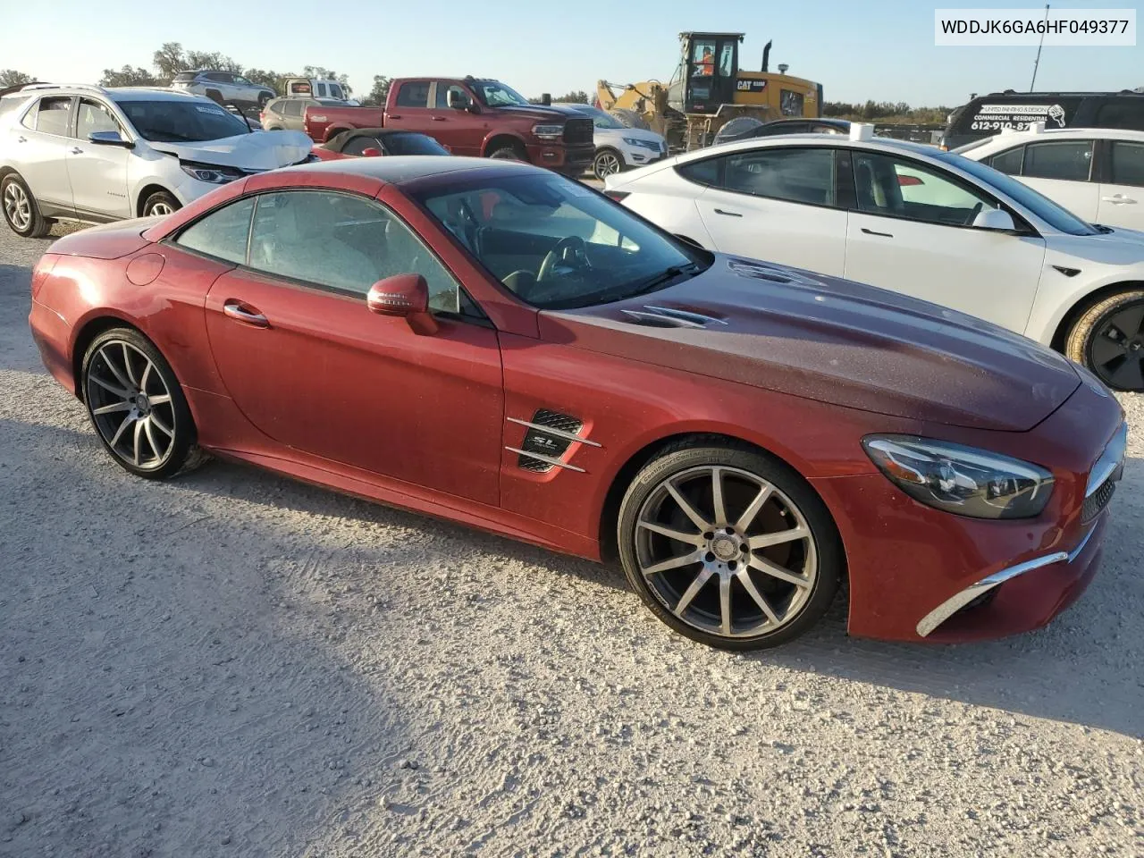 2017 Mercedes-Benz Sl 450 VIN: WDDJK6GA6HF049377 Lot: 75546864