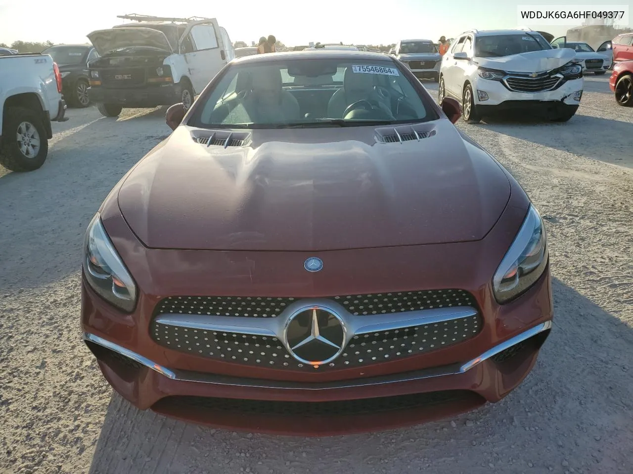 2017 Mercedes-Benz Sl 450 VIN: WDDJK6GA6HF049377 Lot: 75546864