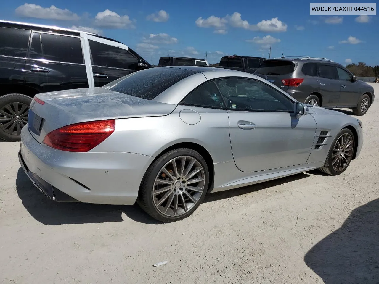 2017 Mercedes-Benz Sl 550 VIN: WDDJK7DAXHF044516 Lot: 75644034