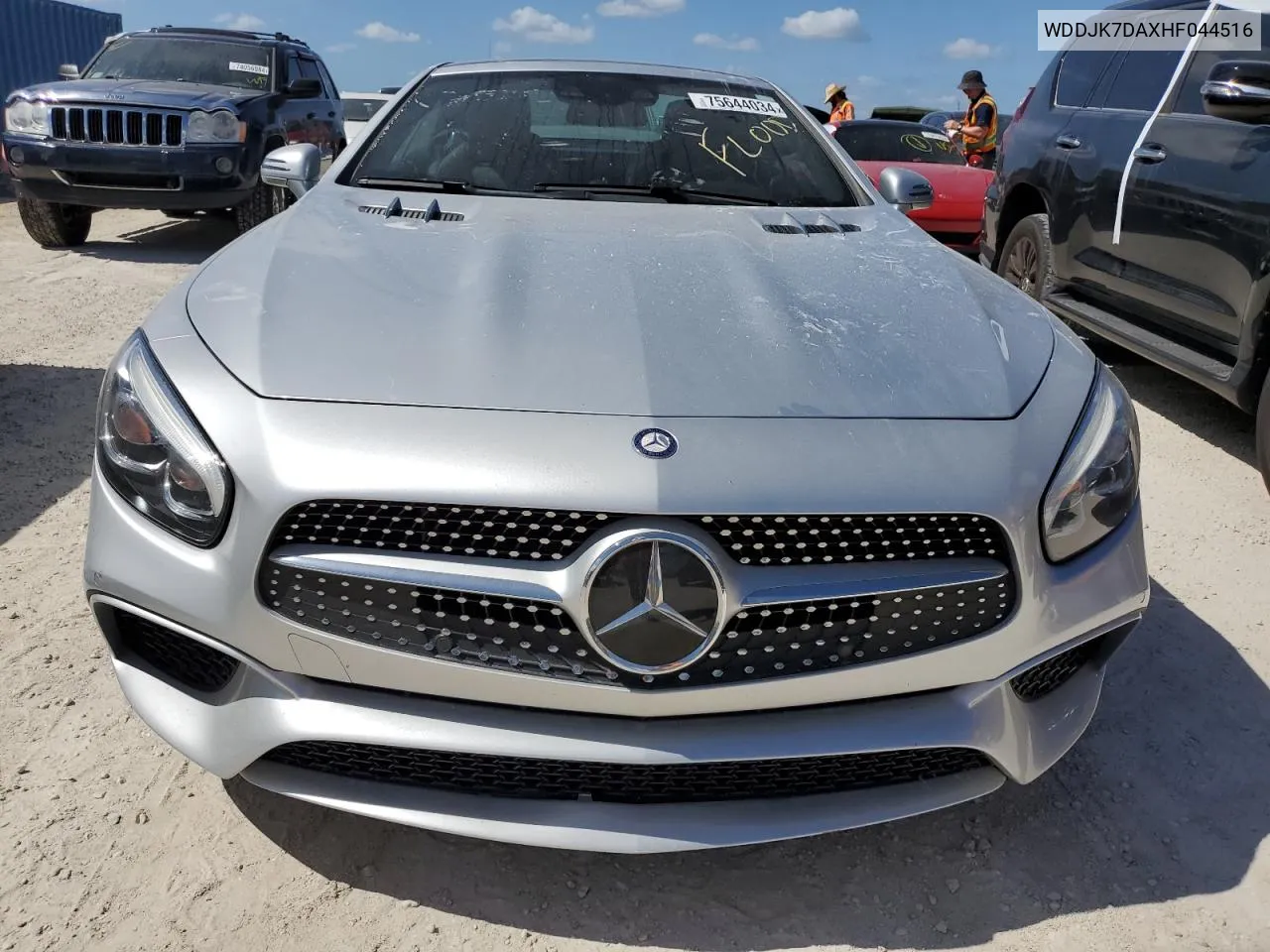 2017 Mercedes-Benz Sl 550 VIN: WDDJK7DAXHF044516 Lot: 75644034