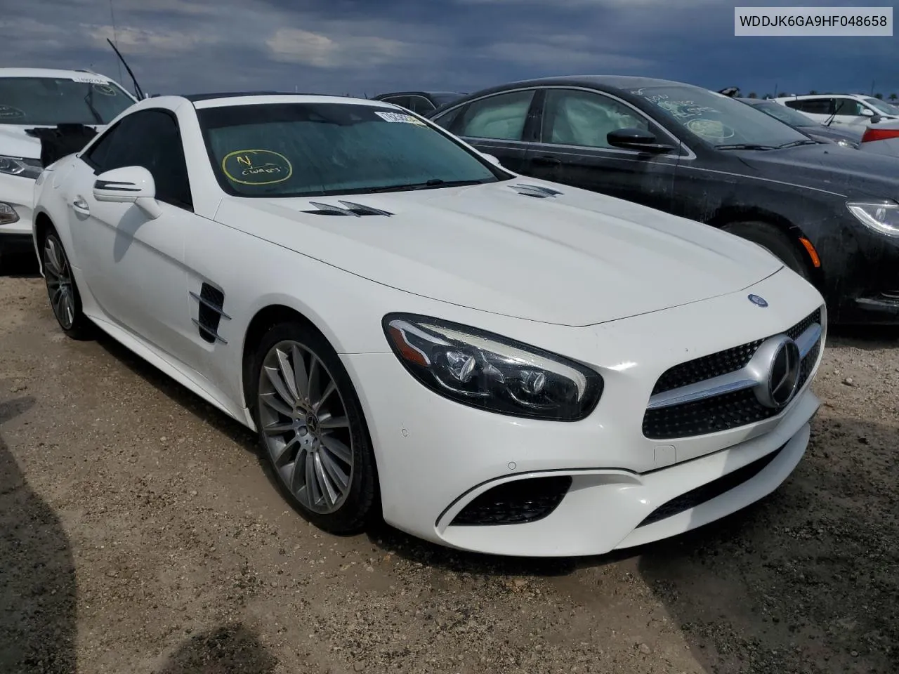 2017 Mercedes-Benz Sl 450 VIN: WDDJK6GA9HF048658 Lot: 76256234