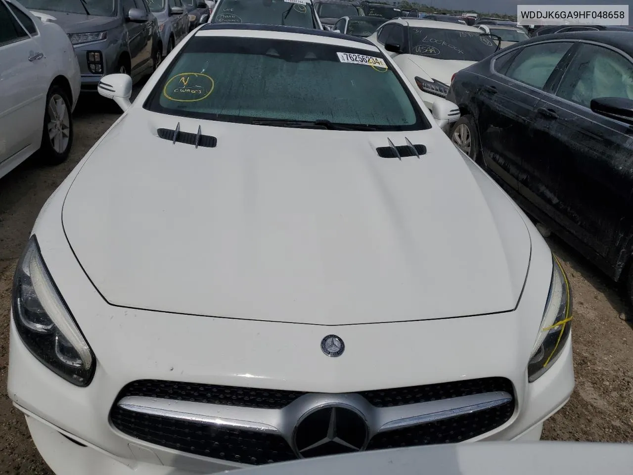 2017 Mercedes-Benz Sl 450 VIN: WDDJK6GA9HF048658 Lot: 76256234