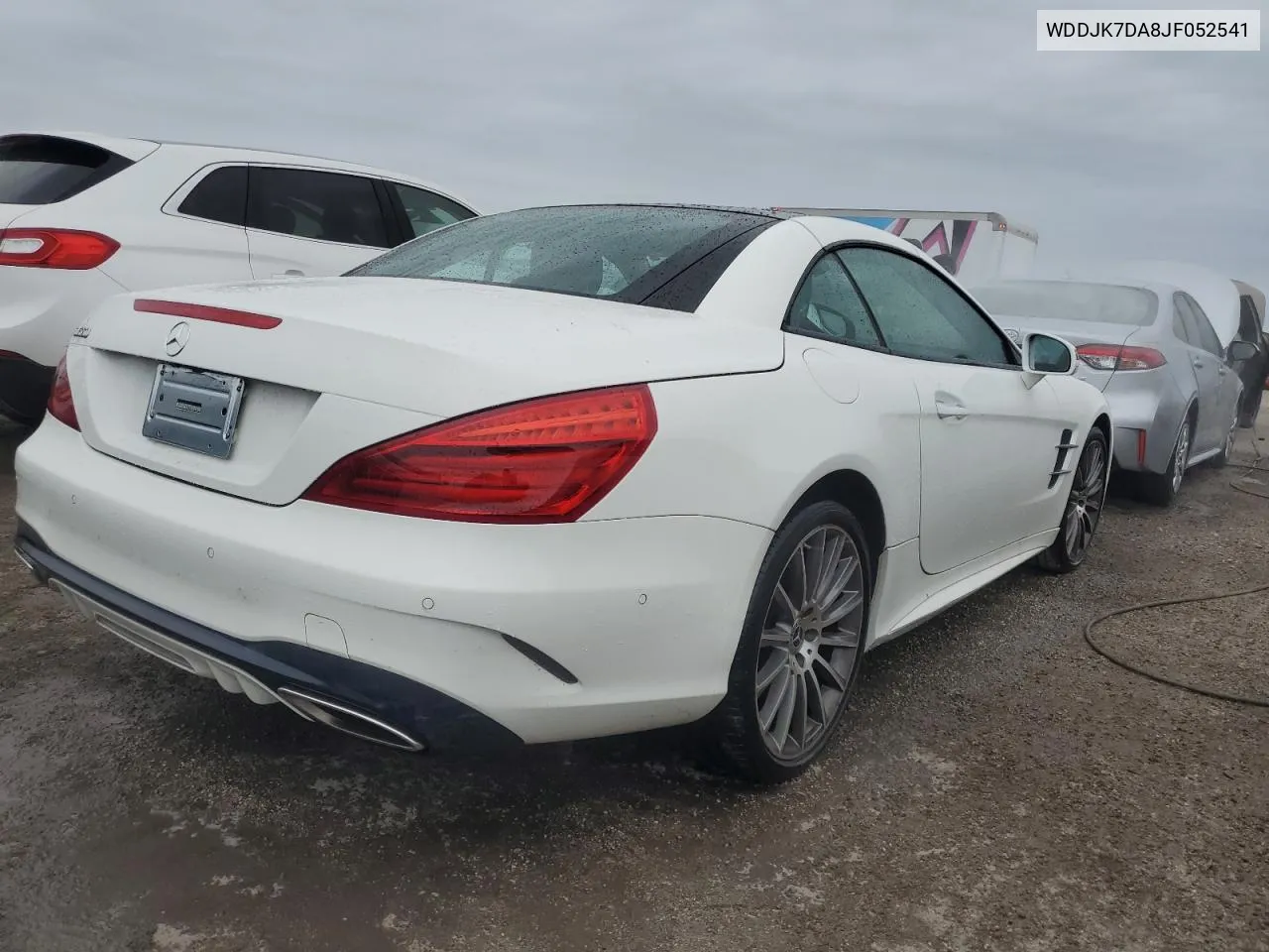 2018 Mercedes-Benz Sl 550 VIN: WDDJK7DA8JF052541 Lot: 74470934