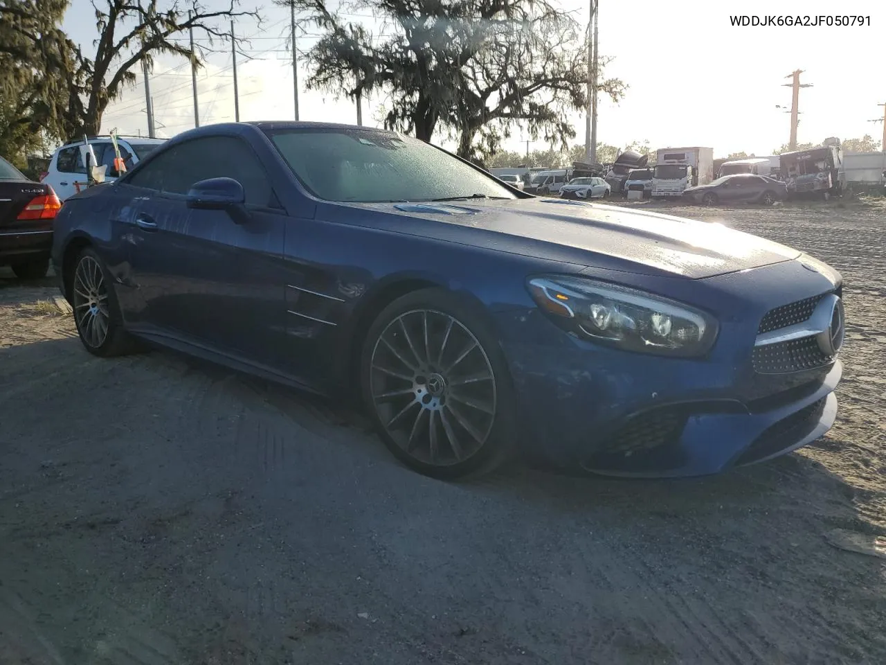 2018 Mercedes-Benz Sl 450 VIN: WDDJK6GA2JF050791 Lot: 75224804