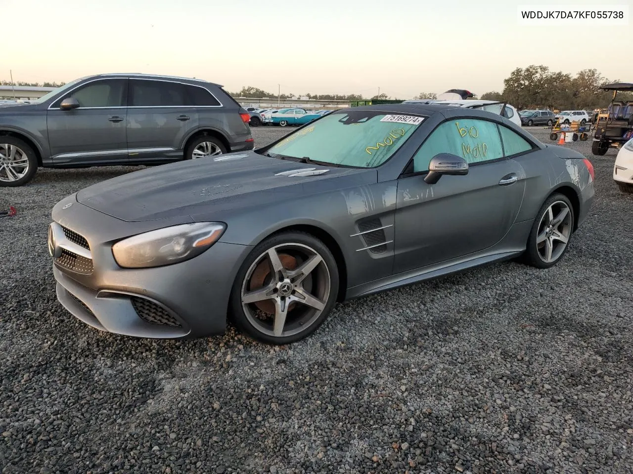 2019 Mercedes-Benz Sl 550 VIN: WDDJK7DA7KF055738 Lot: 75169274