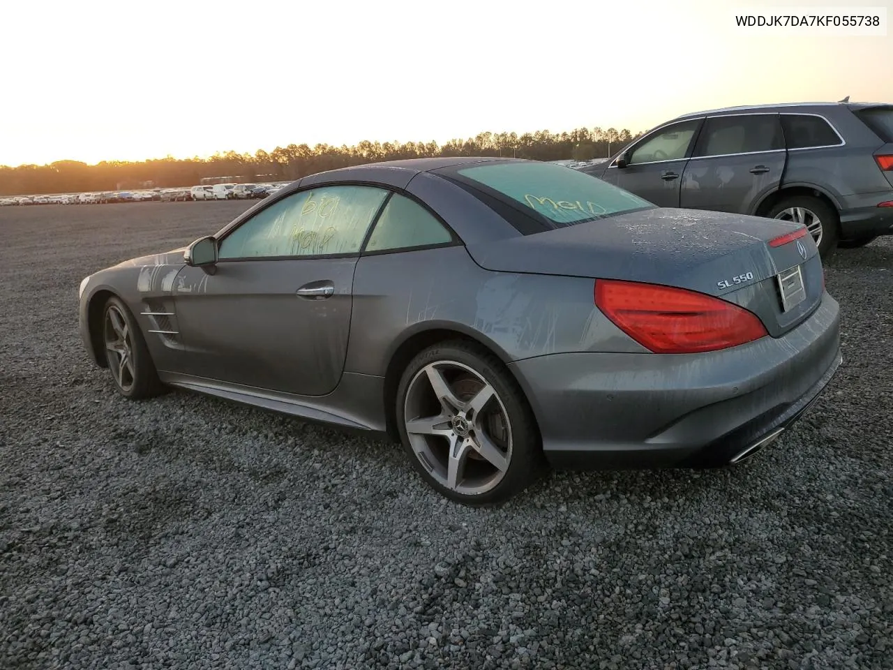 2019 Mercedes-Benz Sl 550 VIN: WDDJK7DA7KF055738 Lot: 75169274