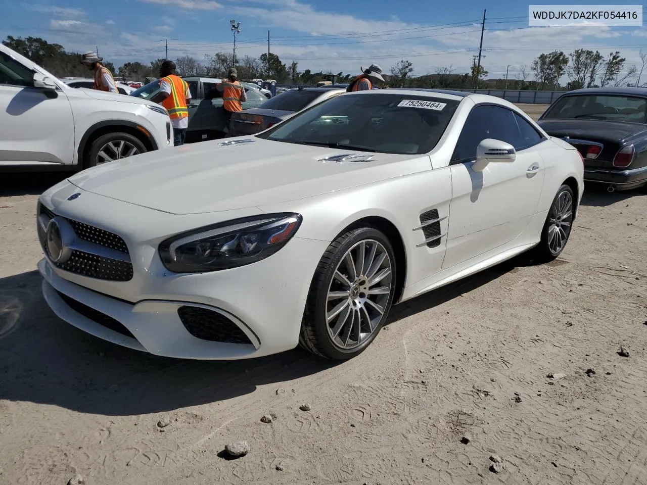 2019 Mercedes-Benz Sl 550 VIN: WDDJK7DA2KF054416 Lot: 75250464