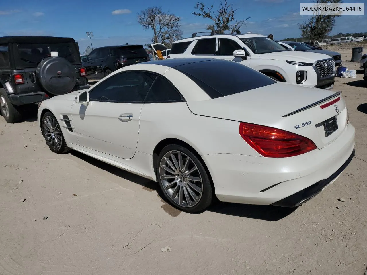 2019 Mercedes-Benz Sl 550 VIN: WDDJK7DA2KF054416 Lot: 75250464