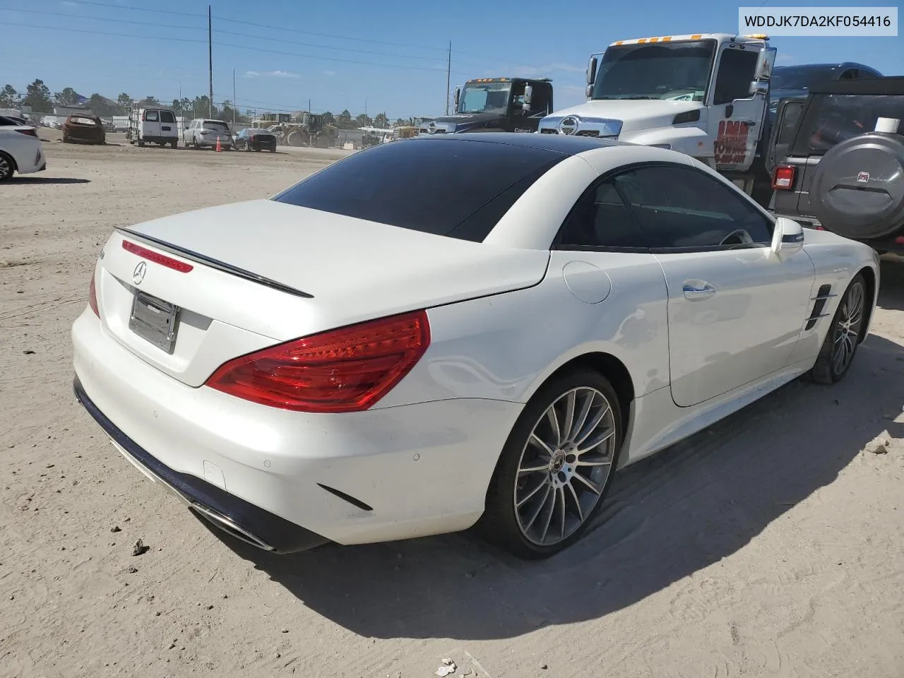 2019 Mercedes-Benz Sl 550 VIN: WDDJK7DA2KF054416 Lot: 75250464