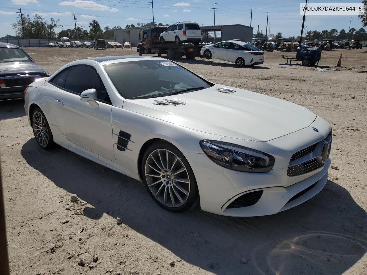 2019 Mercedes-Benz Sl 550 VIN: WDDJK7DA2KF054416 Lot: 75250464