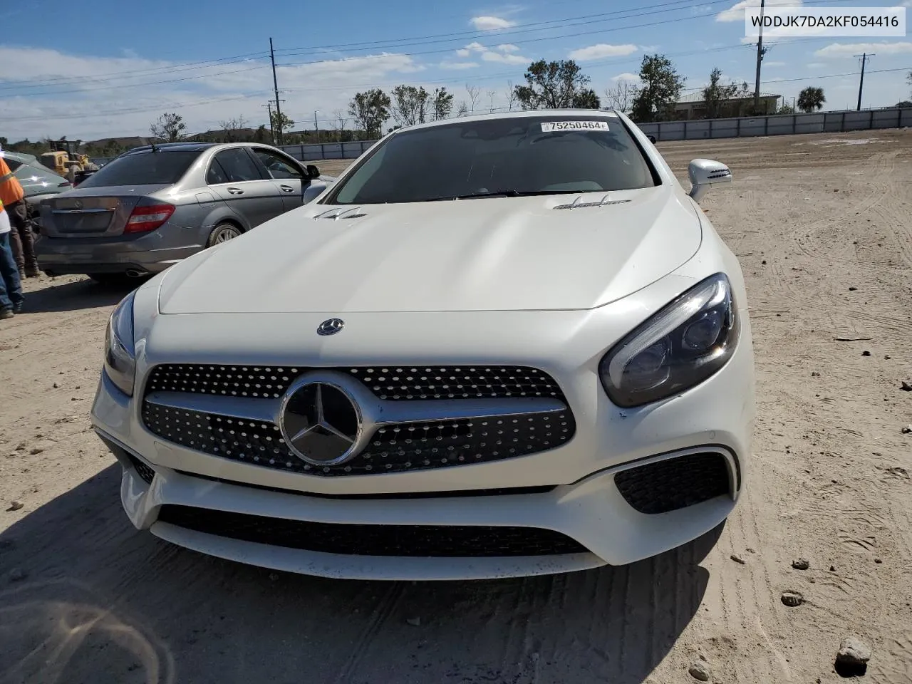 2019 Mercedes-Benz Sl 550 VIN: WDDJK7DA2KF054416 Lot: 75250464