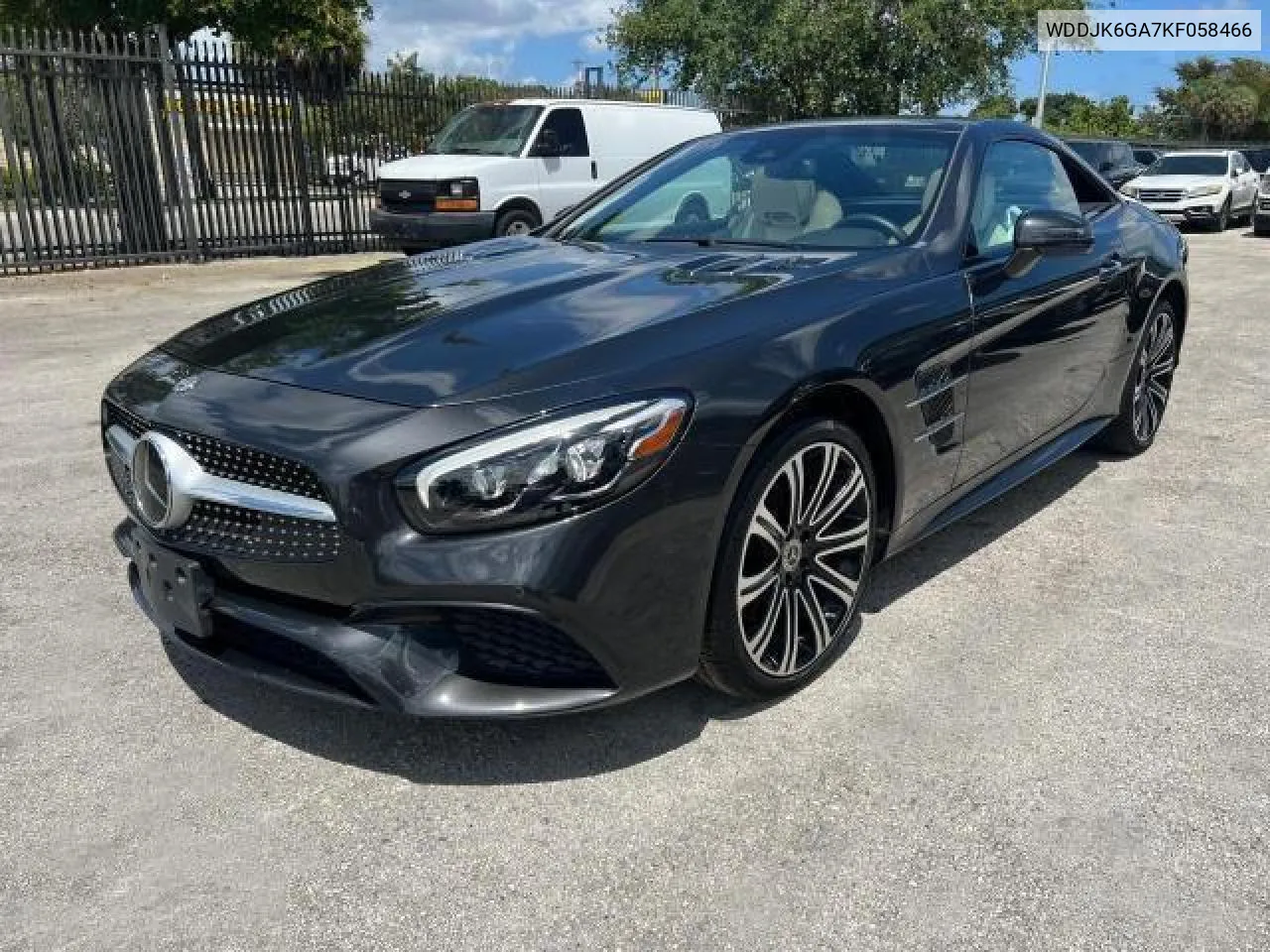 2019 Mercedes-Benz Sl 450 VIN: WDDJK6GA7KF058466 Lot: 79216524